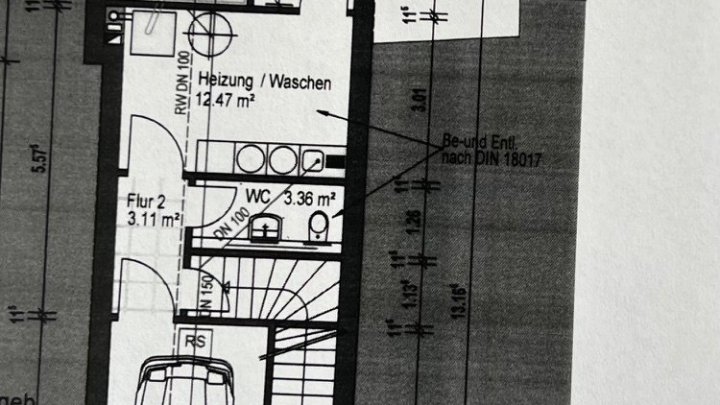 Rohbau-Reihenmittelhaus in Mettlach-Weiten, Nahe der luxenburgischen Grenze- zu verkaufen