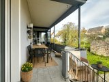 Balkon EG mit Blick in den Gartenh