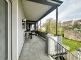 EG Balkon mit Blick auf den Wintergarten