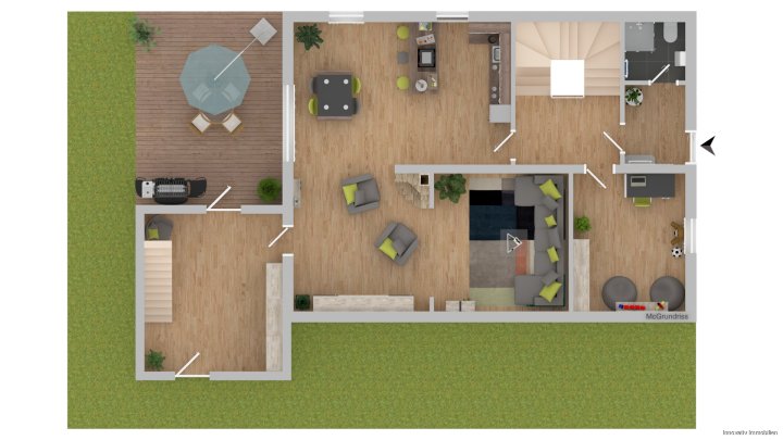 Ein- Zweifamilienhaus mit PV und viel Platz in zentraler Lage von Illingen