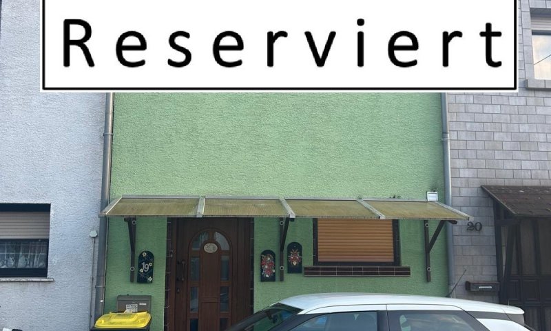 Renovierungsbedürftiges Reihenhaus in ruhiger Lage von Ludweiler zu verkaufen - die Alternative zur Eigentumswohnung -