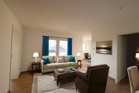 Virtual Staging Muster Wohnraum