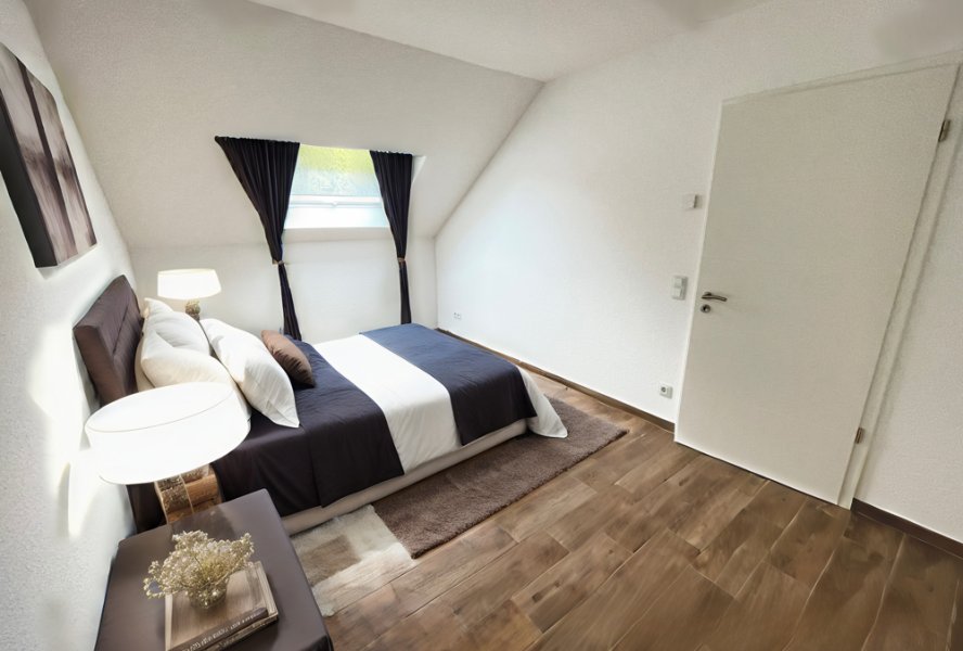 Virtual Staging Schlafzimmer