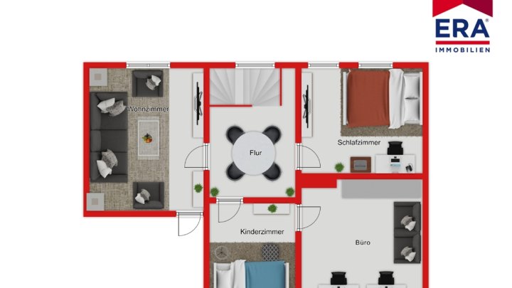 Einfamilienhaus mit Garten in Wallerfangen-St.Barbara, Provisionsfrei