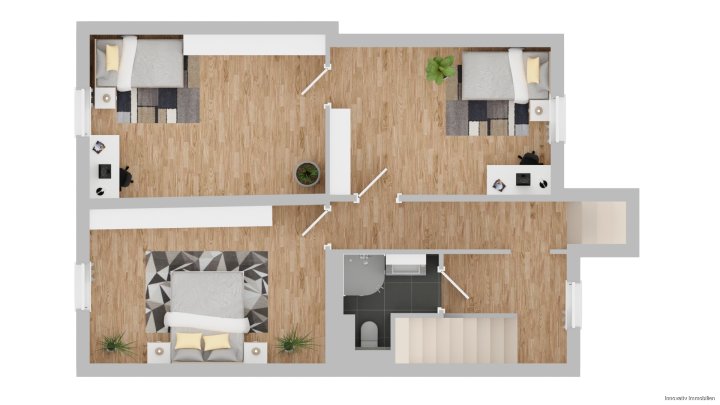 Gepflegtes Stadthaus mit Garten und Platz für die große Familien