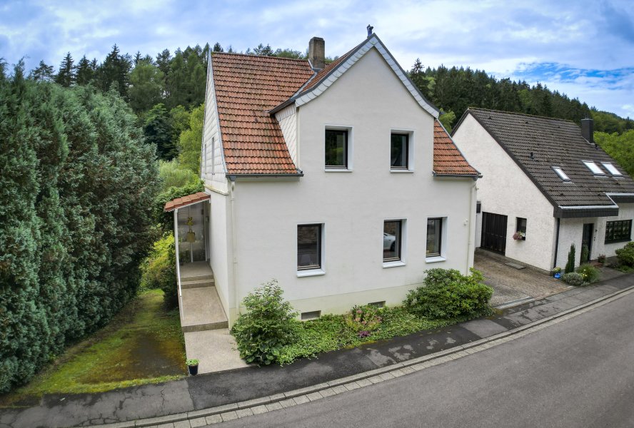 Ansicht mit Stellplatz