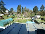Garten Ansicht aus dem Flur