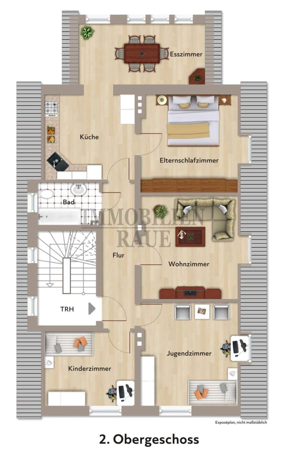 Plan 2. Obergeschoss
