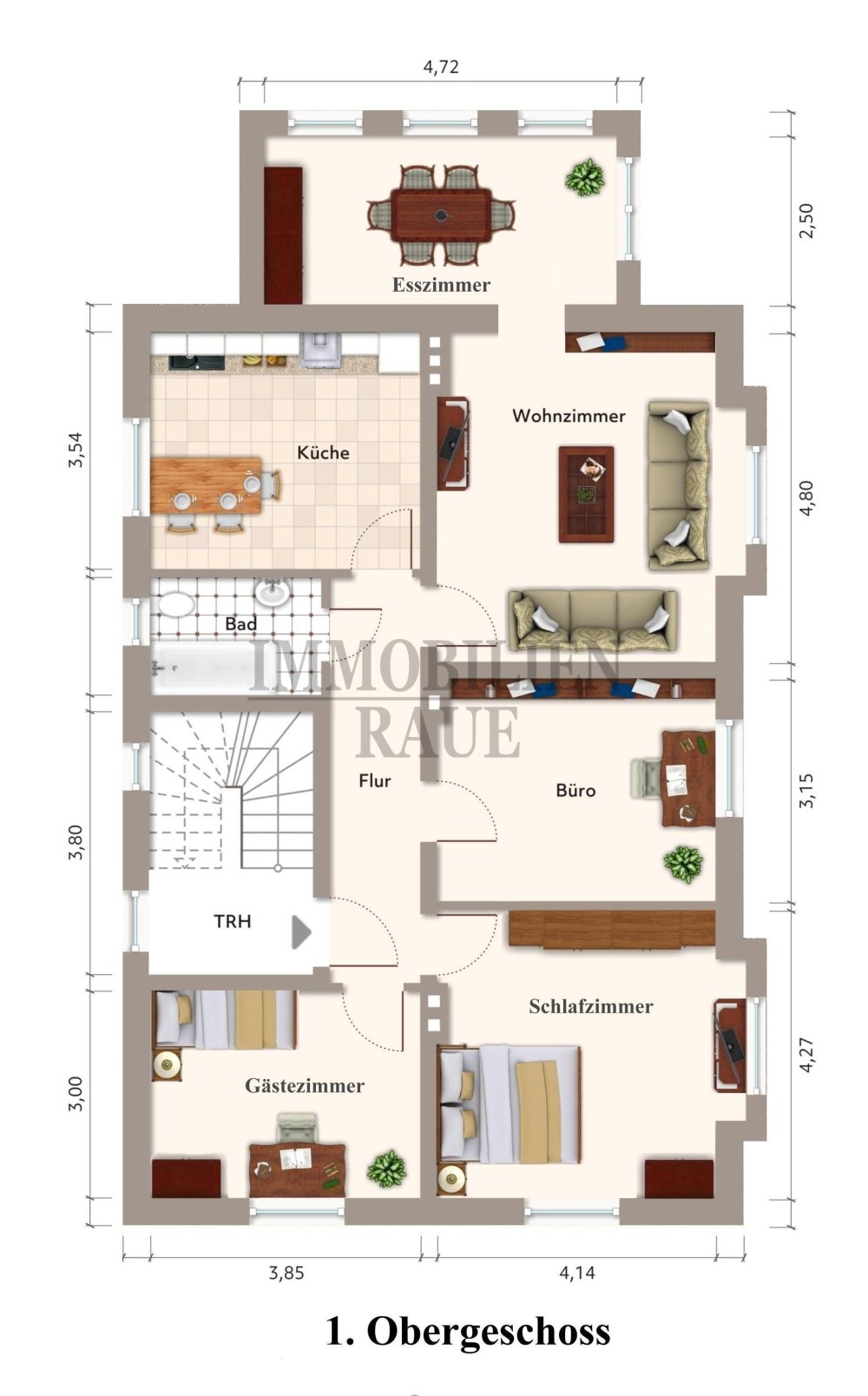 Plan 1. Erdgeschoss