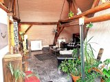 Das lichtdurchflutete Studio / Wohnzimmer mit Empore