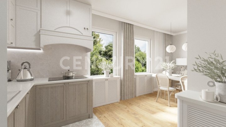 Altbau-Wohnung in einer Stadtvilla in Saarbrücken-Güdingen mit ca. 80 m² Wohnfläche