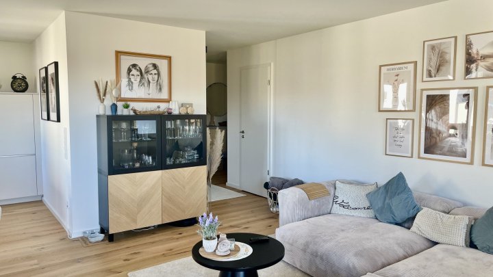 Hochwertige Neubauwohnung mit Balkon und schöner Aussicht in Nalbach-Bilsdorf zu verkaufen