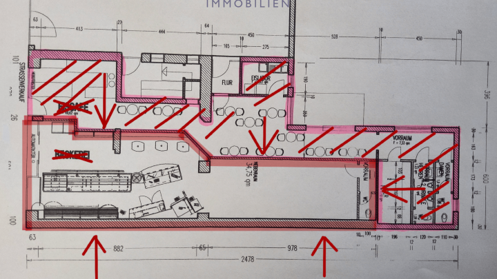 Toller kleiner Laden im Herzen von Schmelz zur Miete