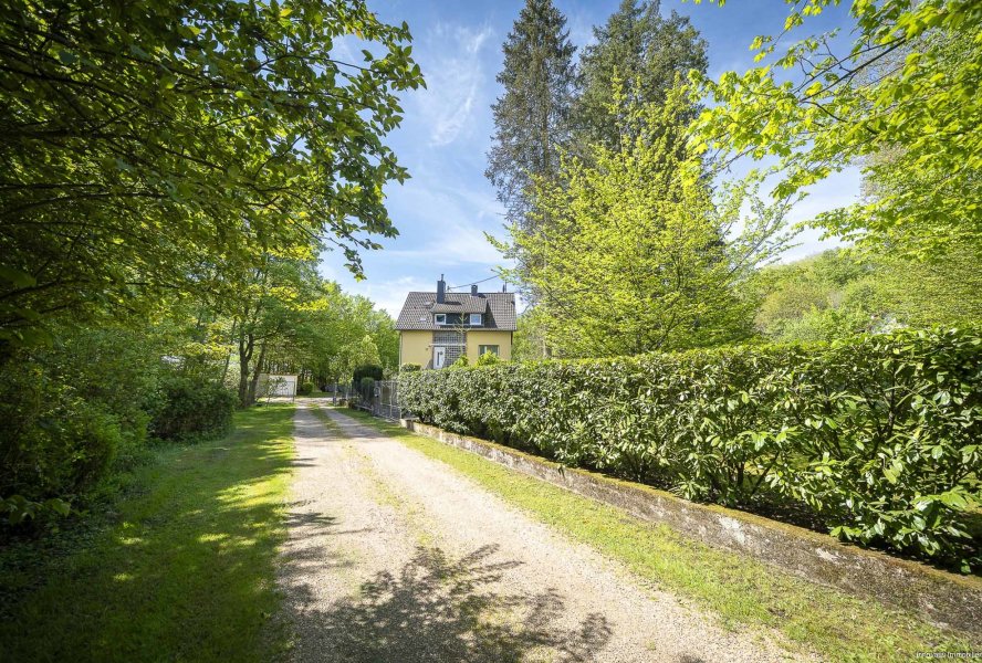 Einfahrt zum Haus