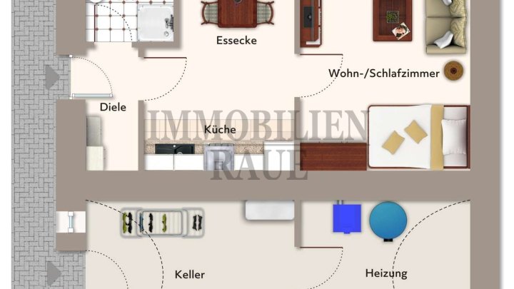 FREISTEHENDES, RENOVIERTES 1 FAMILIENHAUS MIT EINLIEGERWOHNUNG IN SACKGASSE VON SULZBACH