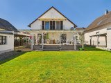 Rückansicht des Hauses 