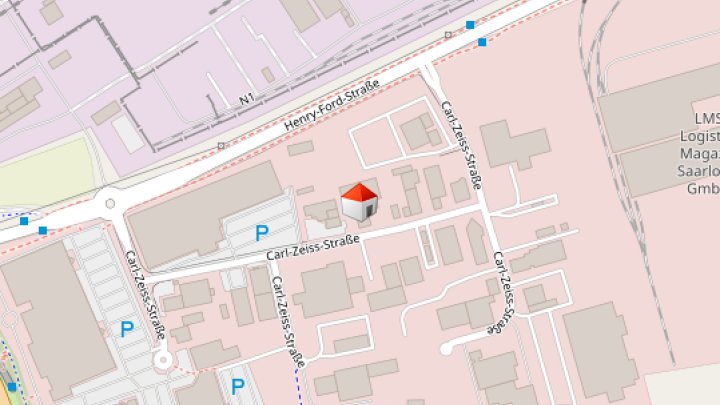 Moderne Bürofläche im Gewerbegebiet Saarlouis-Röderberg