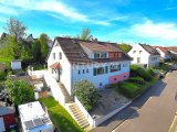Frontansicht des Hauses