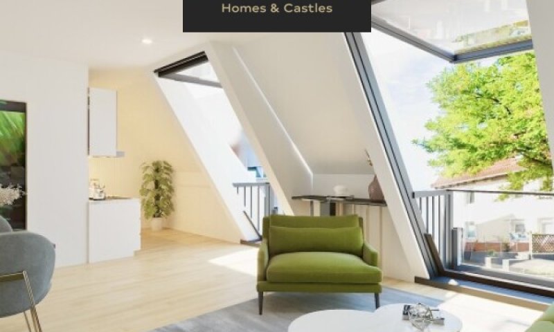 Neubau-3-Zimmer-Dachgeschosswohnung mit Cabrio-Balkon – modernes Zweifamilienhaus in Zweibrücken