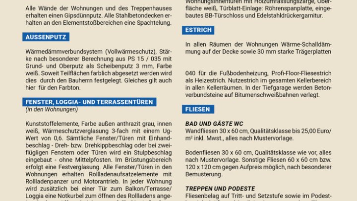 Moderne Neubau-Wohnanlage in Zerf