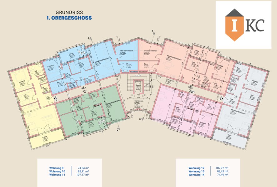 Grundriss 1.OG