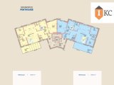 Grundriss Penthouswohnungen