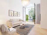 angrenzender Balkon