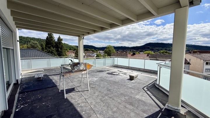 Barrierefreies Penthouse mit einmaliger Dachterrasse in zentraler Lage von Siersburg zu verkaufen