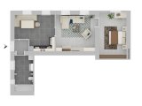 Grundriss Einliegerwohnung
