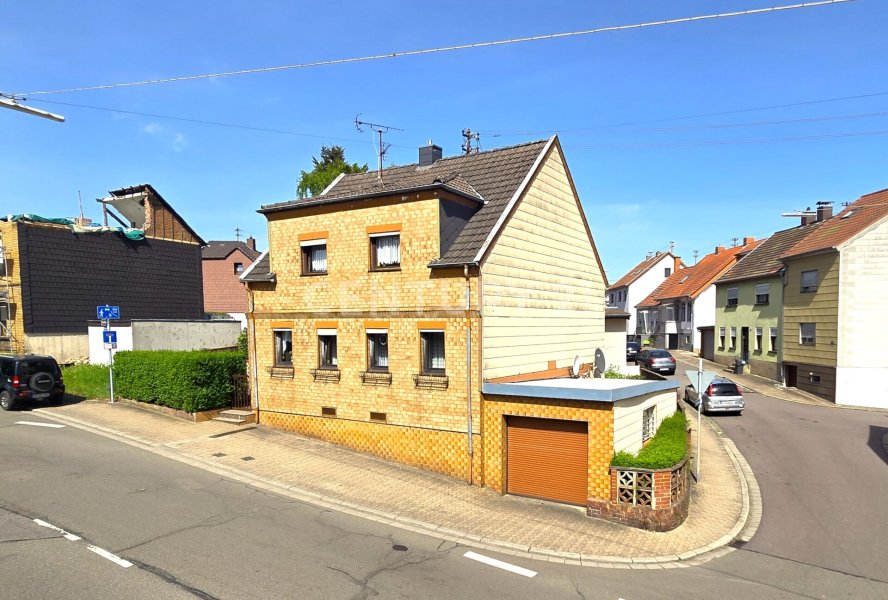 Ansicht des Hauses von der rechten Seite 