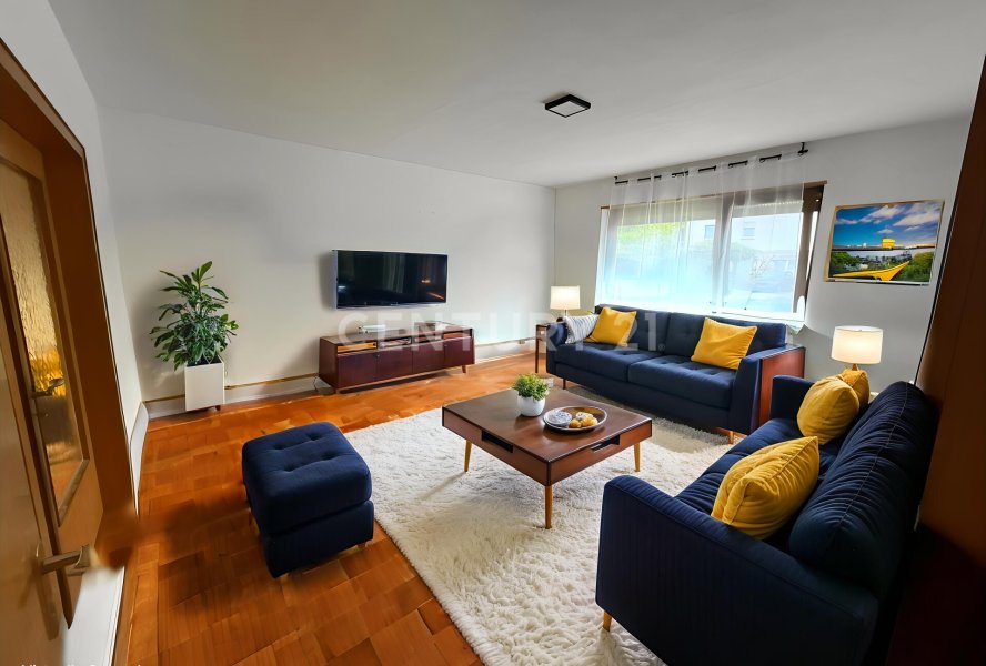 Wohnzimmer EG Virtuell Staged