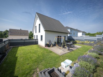 Rückansicht mit Garten