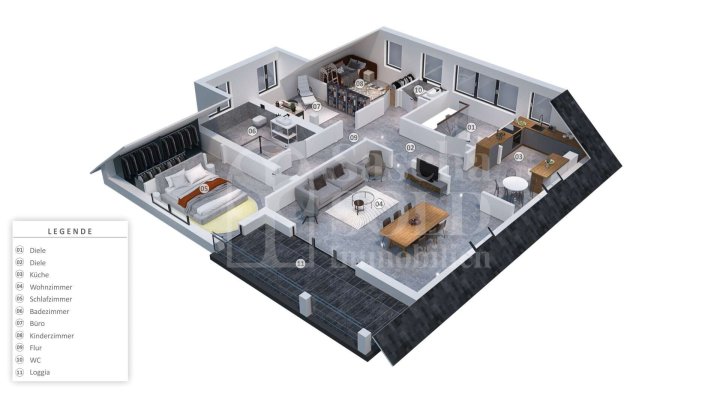 Hochwertige 4-Zimmer-Wohnung mit Loggia & Stellplatz in beliebter Lage von Kirkel-Neuhäusel
