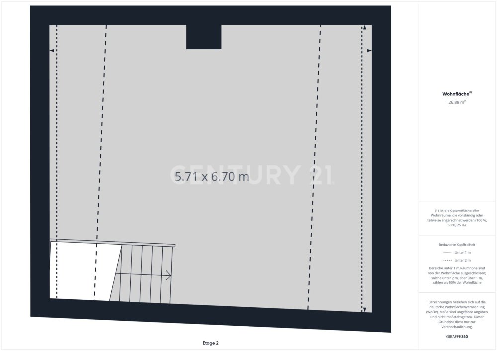 Grundriss Dachgeschoss