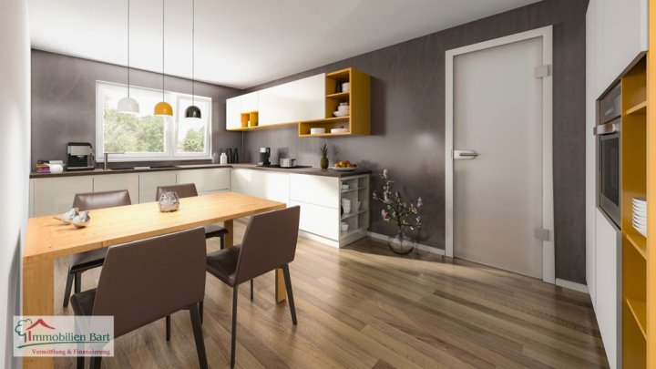 GRENZNÄHE: NEUBAU (DHH) MIT GRUNDSTÜCK