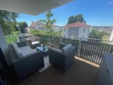 Ausblick Balkon