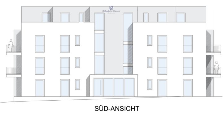 Projektierter Neubau für ein 14-Parteien Mehrfamilienhaus in guter Lage von Heusweiler-Holz