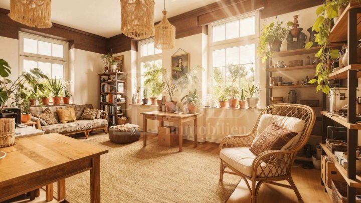 Für Kreative & Freigeister - Charaktervolle 4ZKB Wohnung in Saarbrücken am Waldrand