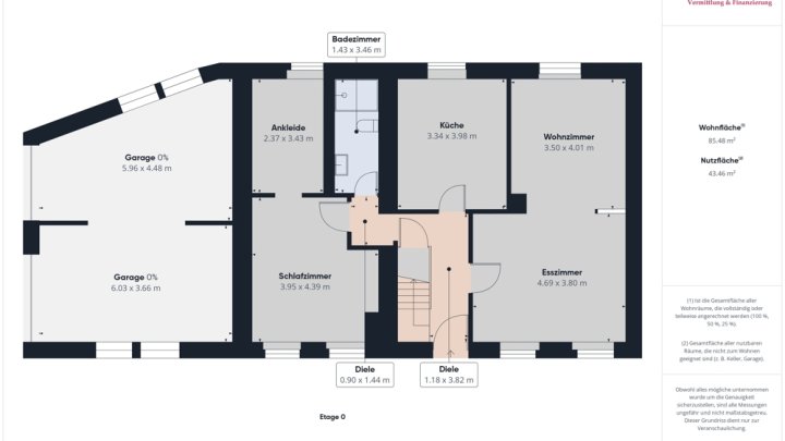 FREUDENBURG: WOHNHAUS MIT ELW UND GROßER GARAGE