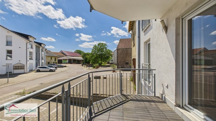 GRENZE L-REMICH: TOP - 65 M² WOHNUNG MIT GARAGE, TERRASSE UND BALKON!
