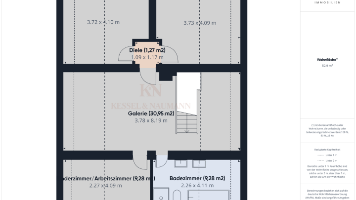 Maisonettewohnung in ruhiger Lage von Riegelsberg