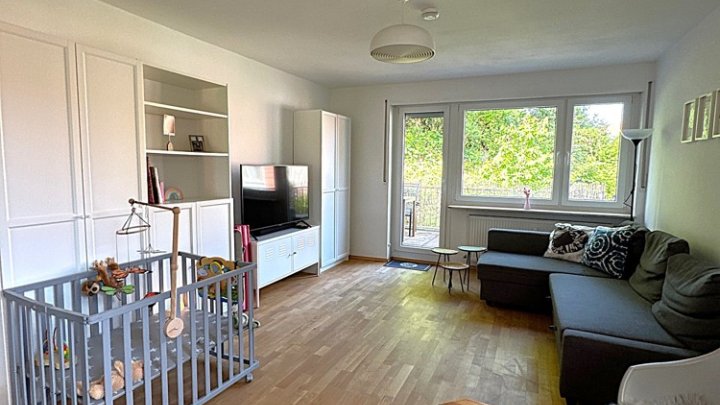Modern renovierte 4-ZKB mit Balkon + Garage in St. Arnual / Winterberg