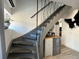 Ferienhaus Treppe zum OG
