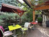 Terrasse Kaffee Floral