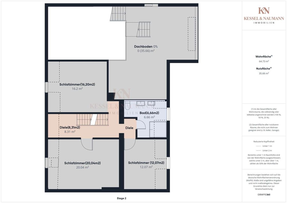 Grundriss 1.Obergeschoss 
