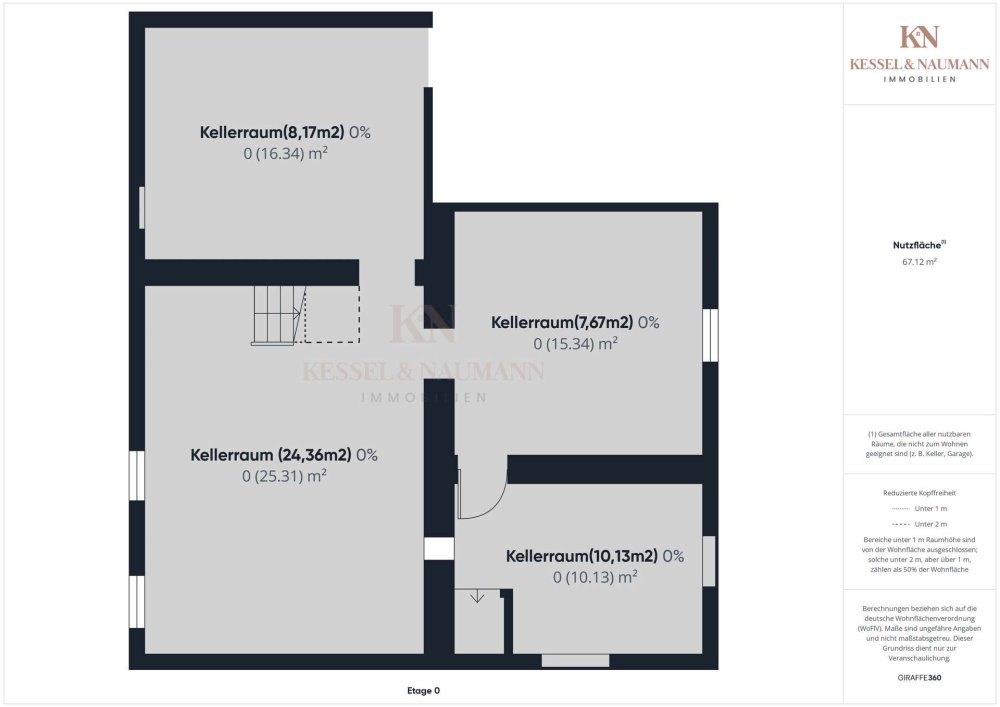 Grundriss Keller 