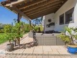 überdachte Terrasse