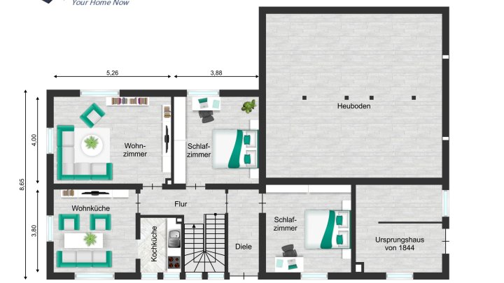 Freistehendes Einfamilienhaus mit historischem Anbau und Scheune in Neunkirchen bei Thalfang