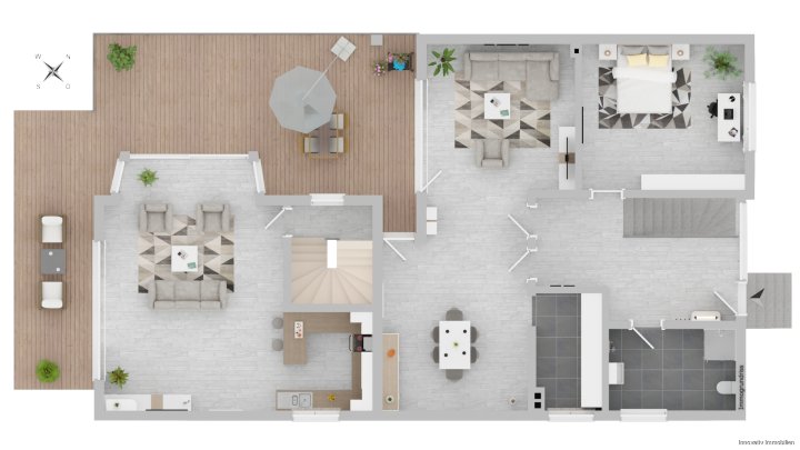 Gut gelegenes Zweifamilienhaus für Generationen mit Weitblick