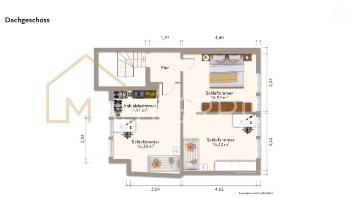 Großes Einfamilienhaus in Roden zur Miete